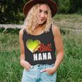 Womens Baseball Softball Ball Heart Nana Funny Mothers Day Sporter Men Women Tank Top Graphic Print Unisex