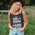 Womens From Fur Mama To Baby Mama Pregnant Cat Lover New Mom Mother V3 Unisex Tank Top