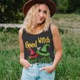 Womens Good Witch Bad Witch I Can Go Either Way Halloween Costume Unisex Tank Top