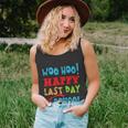 Woo Hoo Happy Last Day Of School Funny Gift For Teachers Cute Gift Unisex Tank Top