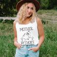 Mother By Choice For Choice Reproductive Rights Abstract Face Stars And Moon Unisex Tank Top