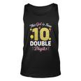 10Th Birthday Party This Girl Is Now 10 Double Digits Cute Gift Unisex Tank Top