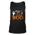 1St Boo Pumpkin Halloween Quote Unisex Tank Top