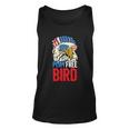 4Th Of July American Flag Bald Eagle Mullet Play Free Bird Gift Unisex Tank Top