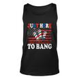 4Th Of July Im Just Here To Bang Fireworks America Flag Unisex Tank Top