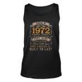 50 Years Old Vintage July 1972 Limited Edition 50Th Birthday Tank Top