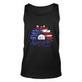 All American Babe Sunflower American Flag 4Th Of July Unisex Tank Top