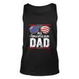 All American Dad Shirt Fourth 4Th Of July Sunglass Unisex Tank Top
