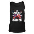 All American Gamer Boys Funny 4Th Of July Video Game Unisex Tank Top