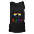 Ally Cat Lgbt Gay Rainbow Pride Flag Pride Month Unisex Tank Top