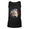 American Flag Bald Eagle 4Th Of July Uncle Sam Usa Unisex Tank Top