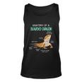 Anatomy Of A Bearded Dragon Bearded Dragon Lizard Pogona Reptile Unisex Tank Top