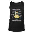 Anatomy Of German Shepherd Unisex Tank Top