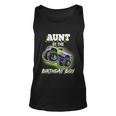 Aunt Of The Birthday Boy Monster Truck Birthday Gift Unisex Tank Top