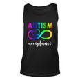 Autism Acceptance Rainbow Tshirt Unisex Tank Top