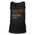 Awesome Since August V8 Unisex Tank Top