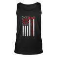 Axe Fire Dept American Flag Thin Red Line Unisex Tank Top