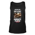 Baseball Dad Raised Favorite Player Unisex Tank Top