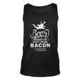 Beer Because Bacon Unisex Tank Top