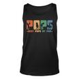 Best Pops By Par Golf Gift Vintage Retro Unisex Tank Top