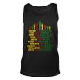 Black History Month Famous Figures Unisex Tank Top