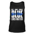 Blue Lives Matter Tshirt Unisex Tank Top