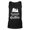 Book Lovers - Bookmarks Are For Quitters Tshirt Unisex Tank Top