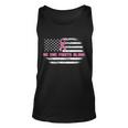 Breast Cancer Flag No One Fights Alone Tshirt Unisex Tank Top