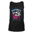 Burnouts Or Bows Gender Reveal Baby Party Announce Uncle Unisex Tank Top