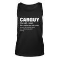 Car Guy Definition Classic Funny Unisex Tank Top