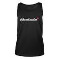 Cheerleader Heart Gift Unisex Tank Top