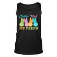 Chillin With My Peeps Easter Rabbits Unisex Tank Top