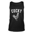 Cocky Rooster Unisex Tank Top