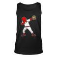 Dabbing Baseball Player Unisex Tank Top