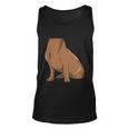 Dachshund Costume Dog Funny Animal Cosplay Doxie Pet Lover Cool Gift Unisex Tank Top