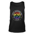 Dachshund Dad Lgbtgreat Giftq Gay Pride Flag Doxie Dog Lover Ally Great Gift Unisex Tank Top