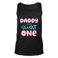 Daddy Of The Sweet One First Birthday Matching Family Donut Unisex Tank Top