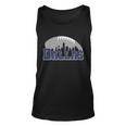 Dallas Texas Skyline City Football Fan Unisex Tank Top