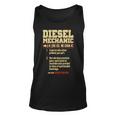 Diesel Mechanic Tshirt Unisex Tank Top