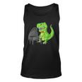 Dinosaur Piano Unisex Tank Top