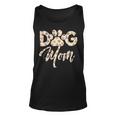 Dog Mom Cute Letter Print Pet Lover Funny Dog Paw Unisex Tank Top