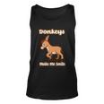 Donkeys Smile Cute Mule Cute Gift Unisex Tank Top