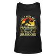 Dont Mess With Papasaurus Youll Get Jurasskicked Fathers Day V2 Unisex Tank Top