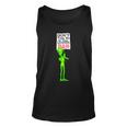 Dont Take Me To Your Leader Idiot Funny Alien Tshirt Unisex Tank Top