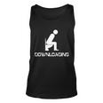 Downloading Poop Toilet Tshirt Unisex Tank Top