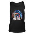 Eagle Mullet 4Th Of July Rainbow Usa American Flag Merica Gift V2 Unisex Tank Top