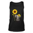 Elephant Sunflower You Are My Sunshine V2 Unisex Tank Top