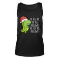 Fa Ra Ra Rawr Dinosaur Christmas Tshirt Unisex Tank Top
