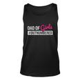Fathers Day Dad From Girl Outnumbered Unisex Tank Top