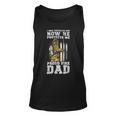 Firefighter Proud Fire Dad Firefighter Dad Of A Fireman Father Unisex Tank Top